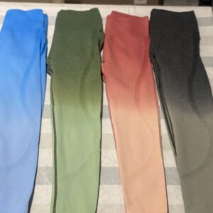 SHEIN 4 pair NWOT extra small thicker leggings